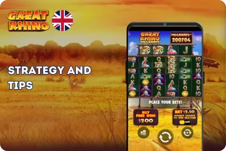 Strategy and Tips in Great Rhino slot